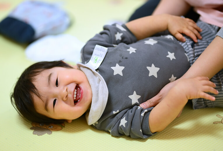 笑顔の子ども