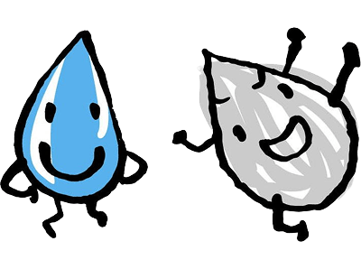 雨のキャラクター