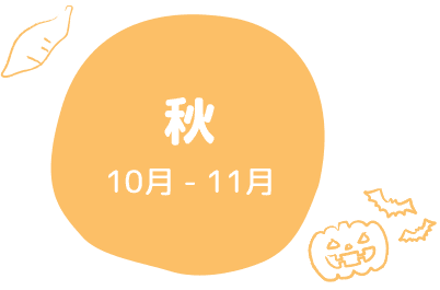 秋 10月 - 11月